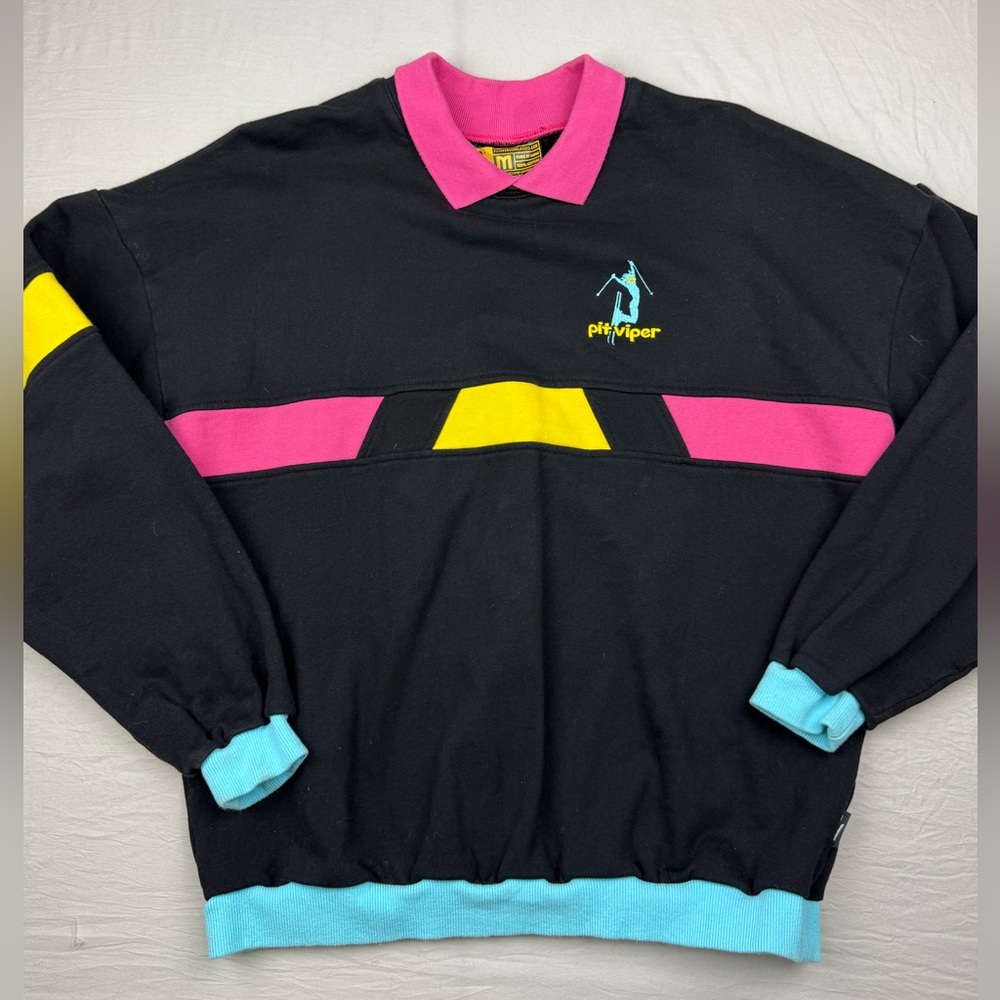 Pit Viper men’s color block sweatshirt size medium